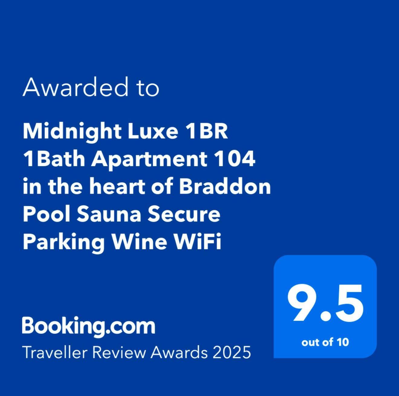 Midnight Luxe 1Br 1Bath Apartment 104 In The Heart Of Braddon Pool Sauna Secure Parking Wine Wifi Canberra Bagian luar foto